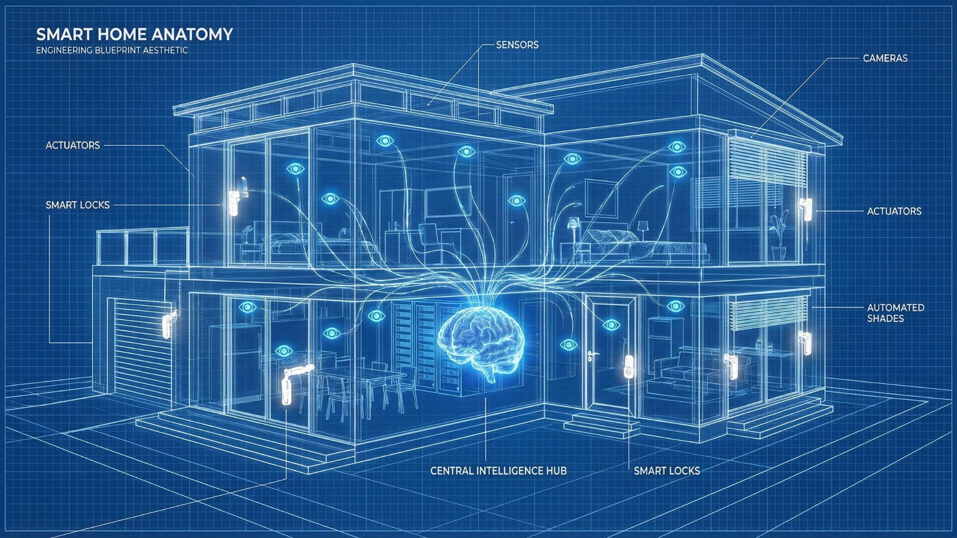 Elementos essenciais da casa inteligente
